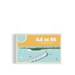 carte postale en bois pertuis breton vue du pont de ré