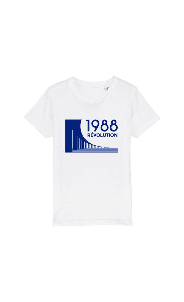 T-shirt enfant pont de ré 1988 révolution odile de ré