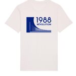T-shirt unisexe pont de ré révolution vintage white odile de ré