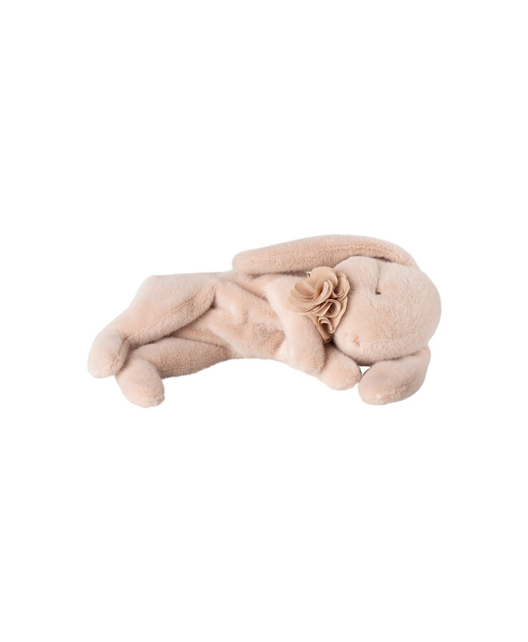Peluche Lapin couché rose Maileg