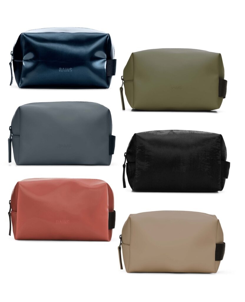 Trousses de toilette coloris hiver Rains