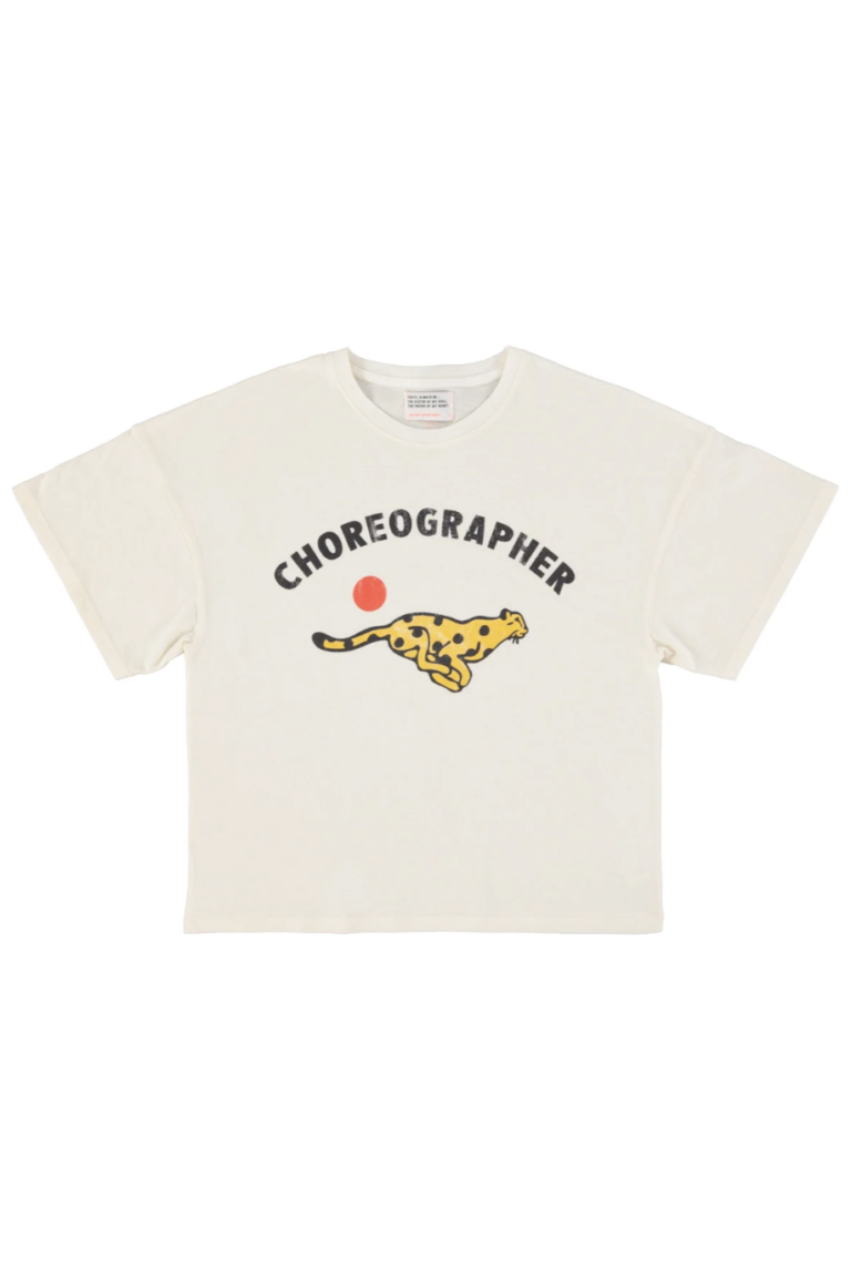 T-shirt écru « Choreographer » à manches courtes – Sisters Department