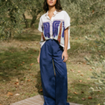 Chemise Cinzia Palmito en coton – Tinsels