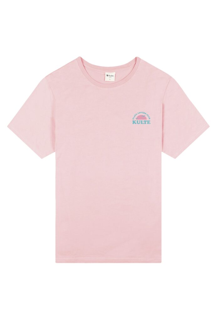 T-shirt Lovers Club Rose Kulte – T-shirt Unisexe Coton Bio