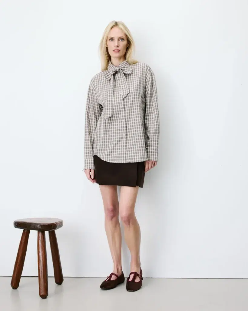 chemise a carreaux AYLA grace & mila